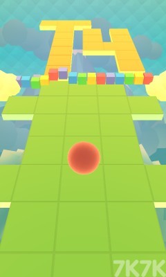 《彩虹小球冲刺》游戏截图4 《彩虹小球冲刺》游戏截图4