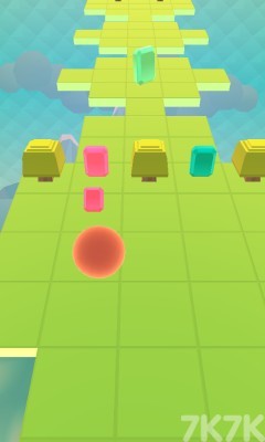 《彩虹小球冲刺》游戏截图3 《彩虹小球冲刺》游戏截图3