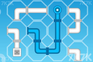 《接通水管》游戏截图3 《接通水管》游戏截图3