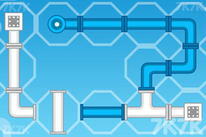 《接通水管》游戏截图2 《接通水管》游戏截图2