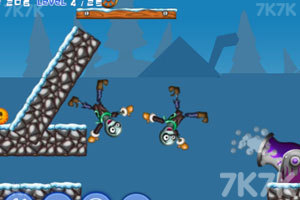 《大炮射僵尸冬季版H5版》游戏截图3 《大炮射僵尸冬季版H5版》游戏截图3