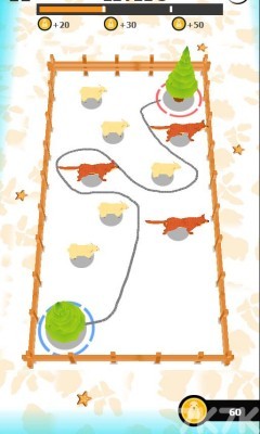 《小绵羊与大灰狼》游戏截图3 《小绵羊与大灰狼》游戏截图3