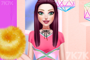 《时尚的啦啦队长》游戏截图1 《时尚的啦啦队长》游戏截图1