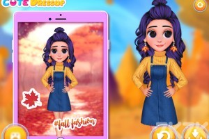《秋季时装拍照》游戏截图3 《秋季时装拍照》游戏截图3
