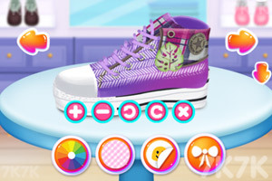 《DIY我的滑板鞋》游戏截图1 《DIY我的滑板鞋》游戏截图1
