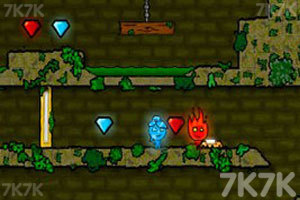 《森林冰火人》游戏截图1