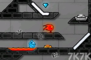 《森林冰火人4水晶庙无敌版》游戏截图1