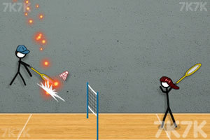 《火柴人打羽毛球3》游戏截图6 《火柴人打羽毛球3》游戏截图6