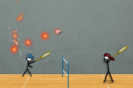 火柴人打羽毛球3