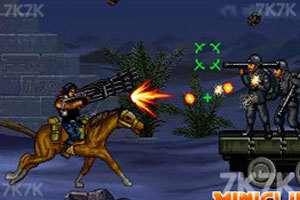 《合金前线3无敌选关版》游戏截图1 《合金前线3无敌选关版》游戏截图1