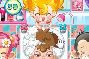 《小美洗发店》游戏截图5