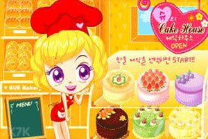 《阿Sue做蛋糕》游戏截图1