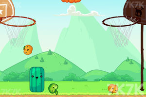 《西瓜投篮》游戏截图2