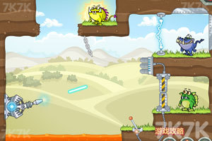 《激光炮轰小怪3加强版》游戏截图4 《激光炮轰小怪3加强版》游戏截图4