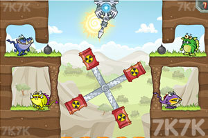 《激光炮轰小怪3加强版》游戏截图1 《激光炮轰小怪3加强版》游戏截图1