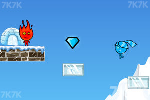 《森林冰火人大冒险》游戏截图5 《森林冰火人大冒险》游戏截图5