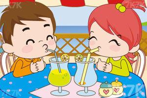 《小情侣喝果汁PK》游戏截图8 《小情侣喝果汁PK》游戏截图8