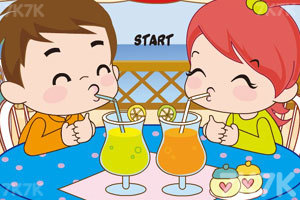 《小情侣喝果汁PK》游戏截图4 《小情侣喝果汁PK》游戏截图4