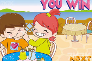 《小情侣喝果汁PK》游戏截图3 《小情侣喝果汁PK》游戏截图3