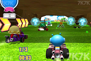 《泡泡堂卡丁车赛》游戏截图2 《泡泡堂卡丁车赛》游戏截图2