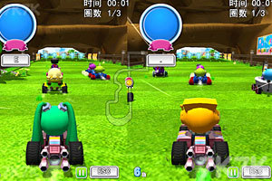 《泡泡堂卡丁车赛》游戏截图1 《泡泡堂卡丁车赛》游戏截图1