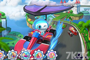 《泡泡堂卡丁车赛》游戏截图4 《泡泡堂卡丁车赛》游戏截图4