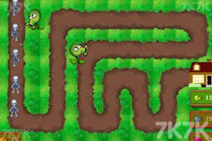 《植物大战僵尸塔防版》游戏截图1 《植物大战僵尸塔防版》游戏截图1