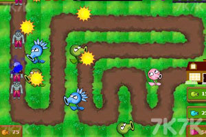 《植物大战僵尸塔防版》游戏截图4 《植物大战僵尸塔防版》游戏截图4