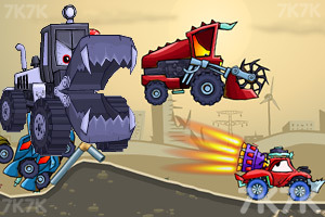 《大车吃小车2无敌版》游戏截图1 《大车吃小车2无敌版》游戏截图1