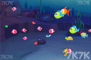 《大鱼吃小鱼三人版》游戏截图1 《大鱼吃小鱼三人版》游戏截图1