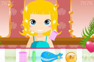 《小美眉做发型2》游戏截图6 《小美眉做发型2》游戏截图6