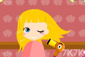 《小美眉做发型2》游戏截图4 《小美眉做发型2》游戏截图4