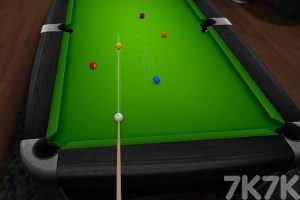 《3D真实台球》游戏截图3 《3D真实台球》游戏截图3