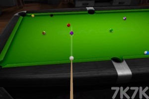 《3D真实台球》游戏截图2 《3D真实台球》游戏截图2