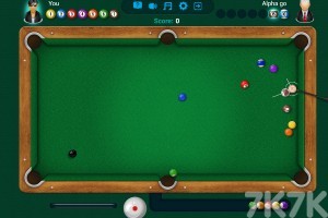 《台球挑战大赛》游戏截图1 《台球挑战大赛》游戏截图1