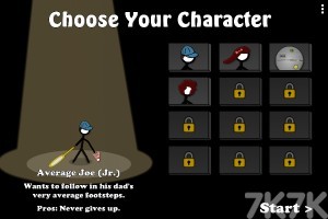 《火柴人打羽毛球3H5》游戏截图1 《火柴人打羽毛球3H5》游戏截图1