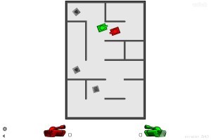 《坦克动荡H5》游戏截图1