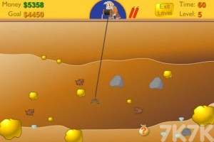 《黄金矿工HD》游戏截图1 《黄金矿工HD》游戏截图1