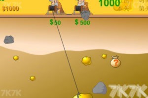 《黄金矿工双人版H5》游戏截图3 《黄金矿工双人版H5》游戏截图3