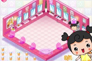 《大头妹理发店H5》游戏截图3 《大头妹理发店H5》游戏截图3