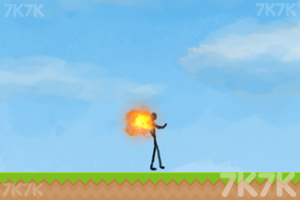 《火柴人躲避火箭》游戏截图2 《火柴人躲避火箭》游戏截图2