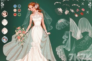 《婚纱设计》游戏截图1