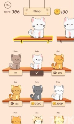 《喵喵唱歌》游戏截图3 《喵喵唱歌》游戏截图3