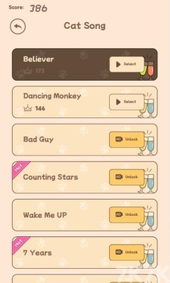 《喵喵唱歌》游戏截图4 《喵喵唱歌》游戏截图4