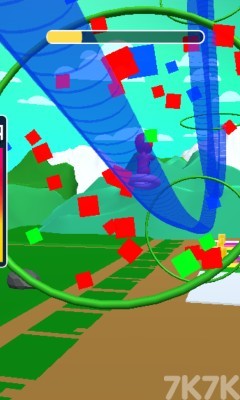 《橡皮人过山车》游戏截图2 《橡皮人过山车》游戏截图2