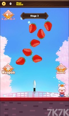 《水果飞刀2》游戏截图1 《水果飞刀2》游戏截图1