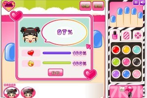 《阿sue美甲店H5》游戏截图4 《阿sue美甲店H5》游戏截图4