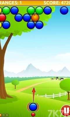 《橘子泡泡龙》游戏截图4 《橘子泡泡龙》游戏截图4