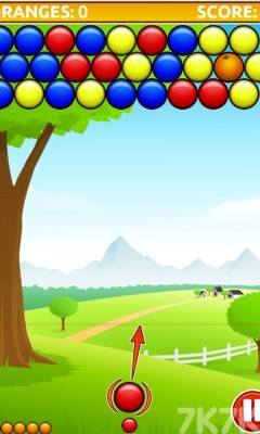 《橘子泡泡龙》游戏截图1 《橘子泡泡龙》游戏截图1