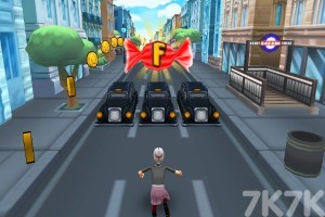 《愤怒奶奶玩跑酷游伦敦》游戏截图1 《愤怒奶奶玩跑酷游伦敦》游戏截图1